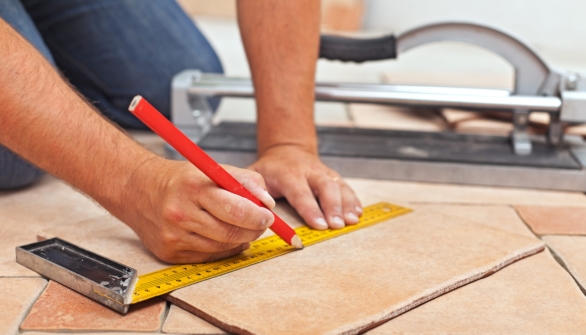 Tiling measuring tiles